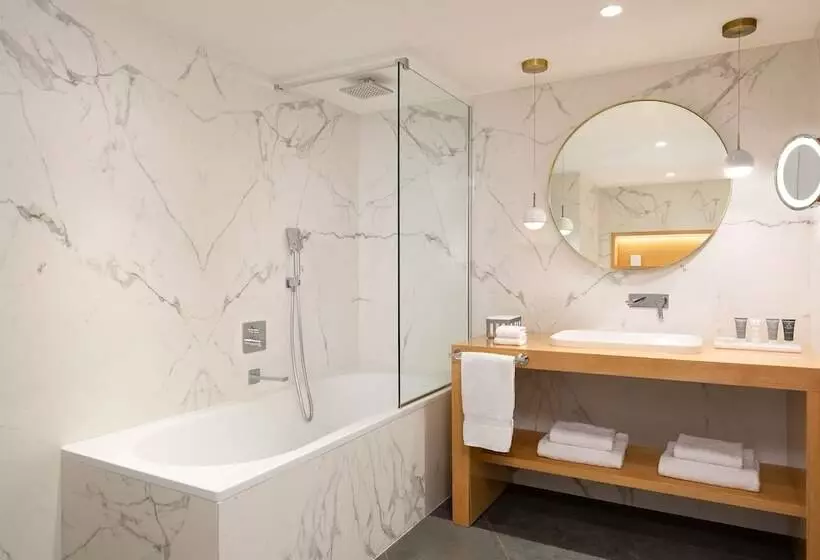 片側に海が見えるデラックスルーム, Jw Marriott Cannes