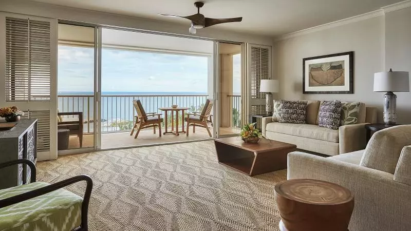 سوییت جونیور با چشمانداز دریا, Four Seasons Resort Oahu At Ko Olina