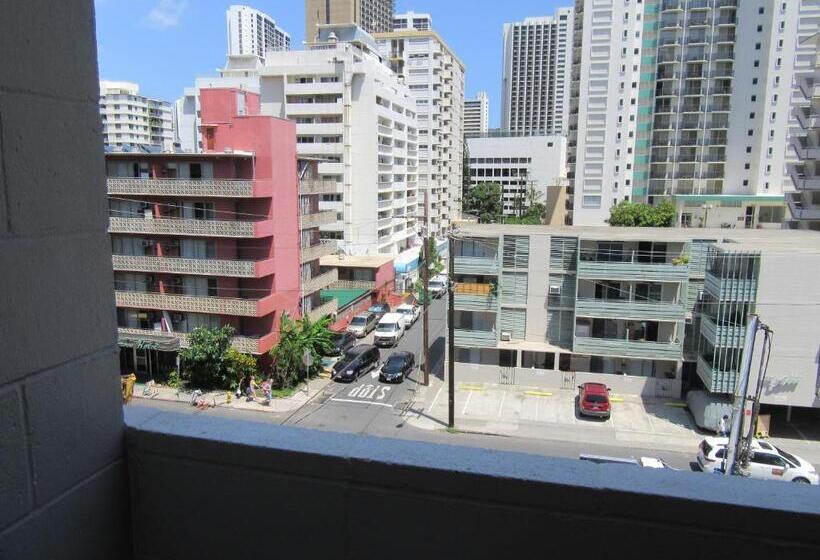 스탠다드 룸 킹사이즈 침대, Waikiki Central Hotel   No Resort Fees