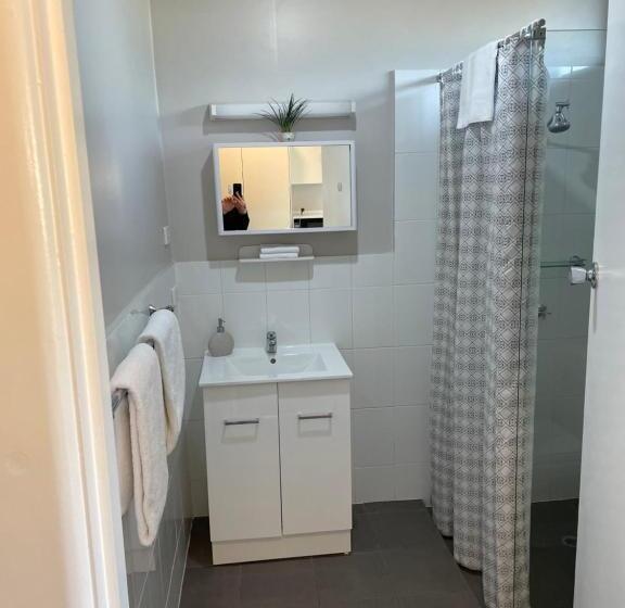 2ダブルベッドのスタンダードルーム, Camperdown Cascade Motel