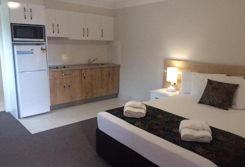 דירה משפחתית 2 חדרי שינה, Castle Crest Motel