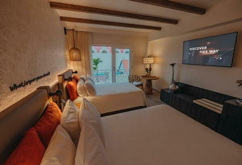 Номер Стандарт 2 Двуспальные Кровати, Renaissance Wind Creek Aruba Resort