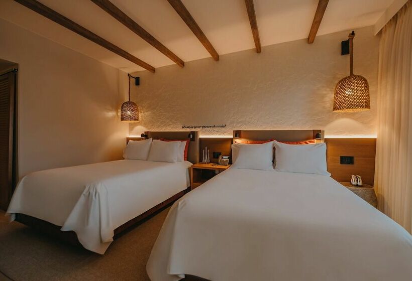 חדר סטנדרט שתי מיטות זוגיות, Renaissance Wind Creek Aruba Resort