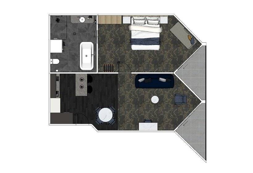 סוויטת סופריור, Grand Chancellor Brisbane