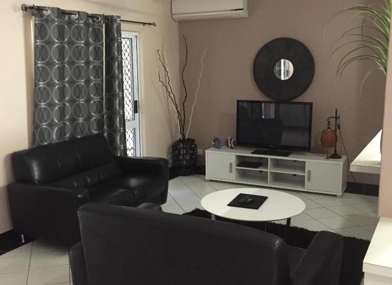 庭の見える1ベッドルームアパートメント, Nimrod Resort Apartments