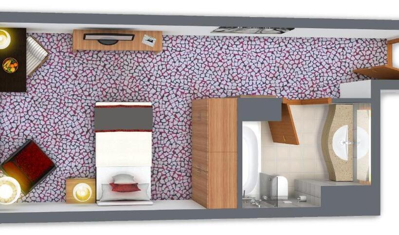 스탠다드 싱글 룸, Aja Fürstenhaus Am Achensee