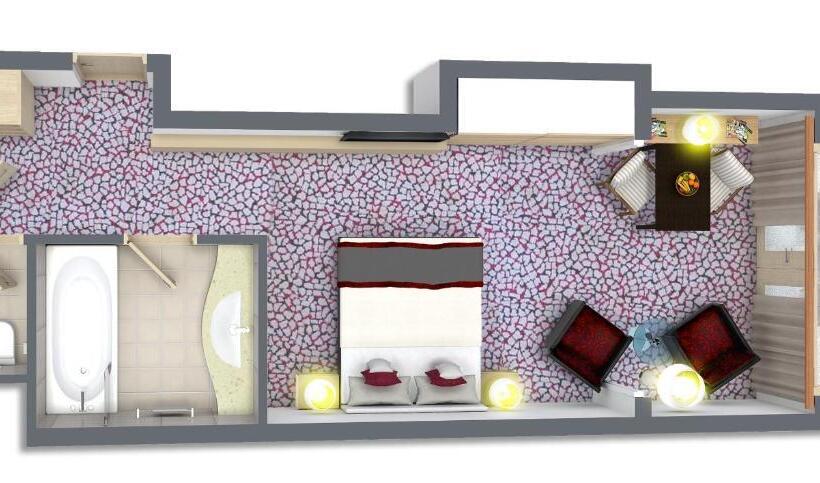 스탠다드 룸 호수 전망, Aja Fürstenhaus Am Achensee