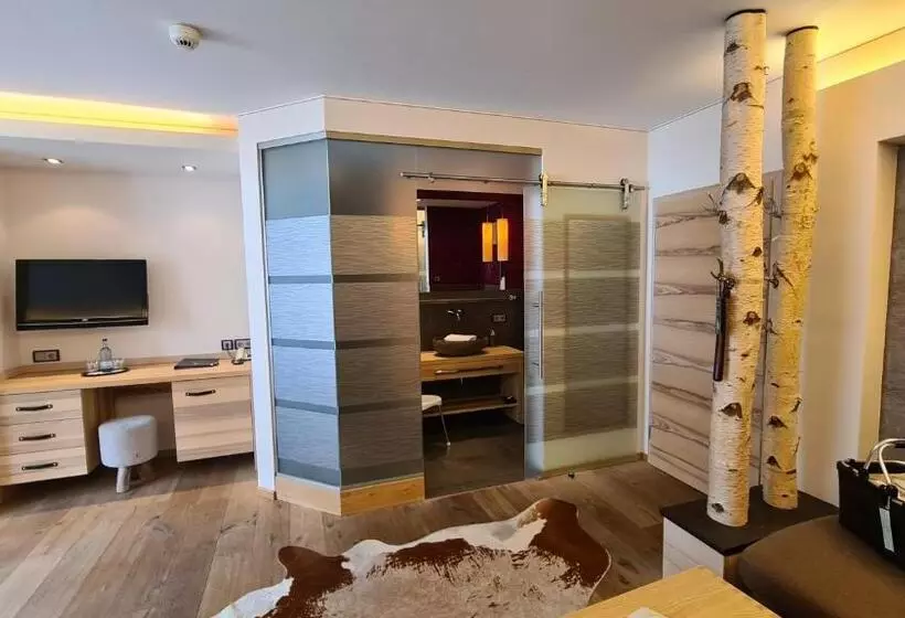 スーペリアールーム, Verwöhn Wellnesshotel Walserhof