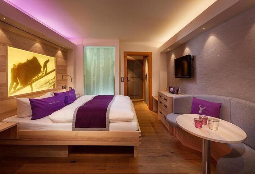 غرفة قياسية مطلة على الجبل, Verwöhn Wellnesshotel Walserhof