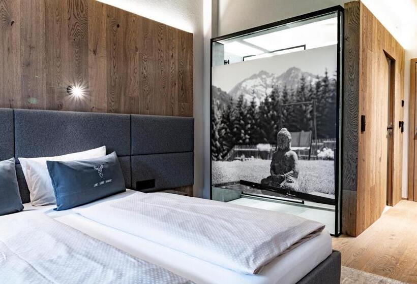 غرفة قياسية مزوَّدة بشُرفة, Verwöhn Wellnesshotel Walserhof