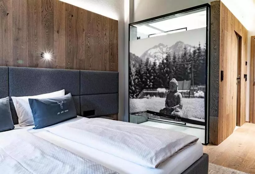 バルコニー付きスタンダードルーム, Verwöhn Wellnesshotel Walserhof