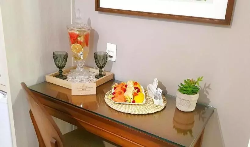 اتاق استاندارد با چشمانداز استخر, Villa Mayor Charme Fortaleza