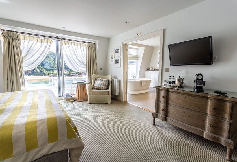 اتاق لوکس با چشمانداز, Harbour Hotel & Spa Salcombe