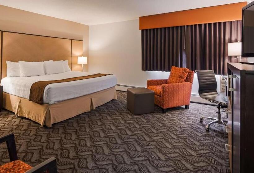 חדר דחוקס עם מיטת קינג, Days Inn By Wyndham Airdrie