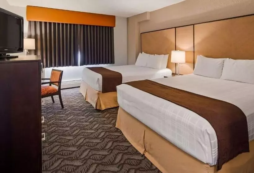 Standard-huone 2 Parivuodetta, Days Inn By Wyndham Airdrie
