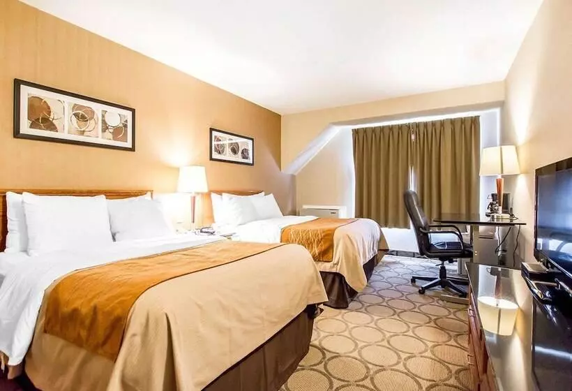 ２ダブルベッドのスタンダードルーム, Comfort Inn Kirkland Lake