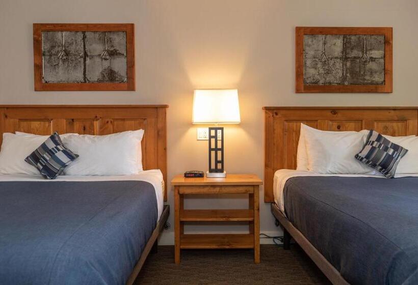 带2个双人床的标准工作室, Red Tree Lodge