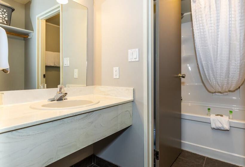 带2个双人床的标准工作室, Red Tree Lodge