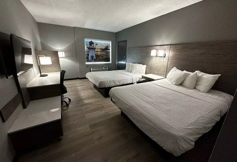 ２ダブルベッドのスタンダードルーム, Days Inn & Suites By Wyndham Summerside