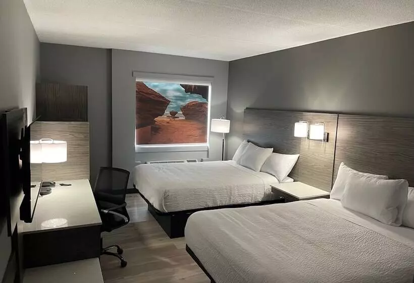 ２ダブルベッドのスタンダードルーム, Days Inn & Suites By Wyndham Summerside