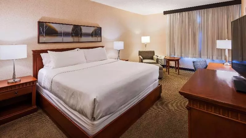 اتاق استاندارد با تخت بزرگ, Radisson Hotel Montreal Airport