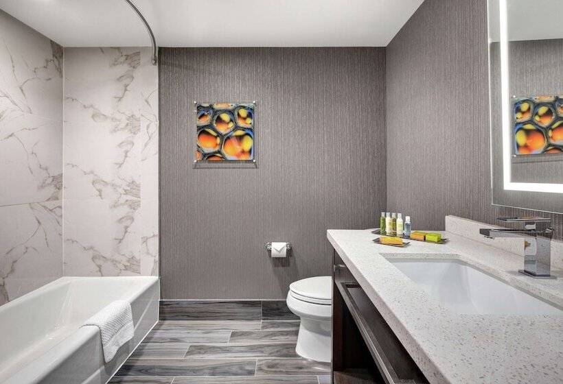 ２ダブルベッドのスタンダードルーム, Doubletree By Hilton Toronto Airport