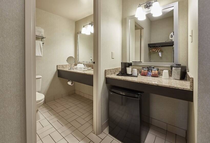 חדר סטנדרט שתי מיטות זוגיות, Travelway Inn Sudbury
