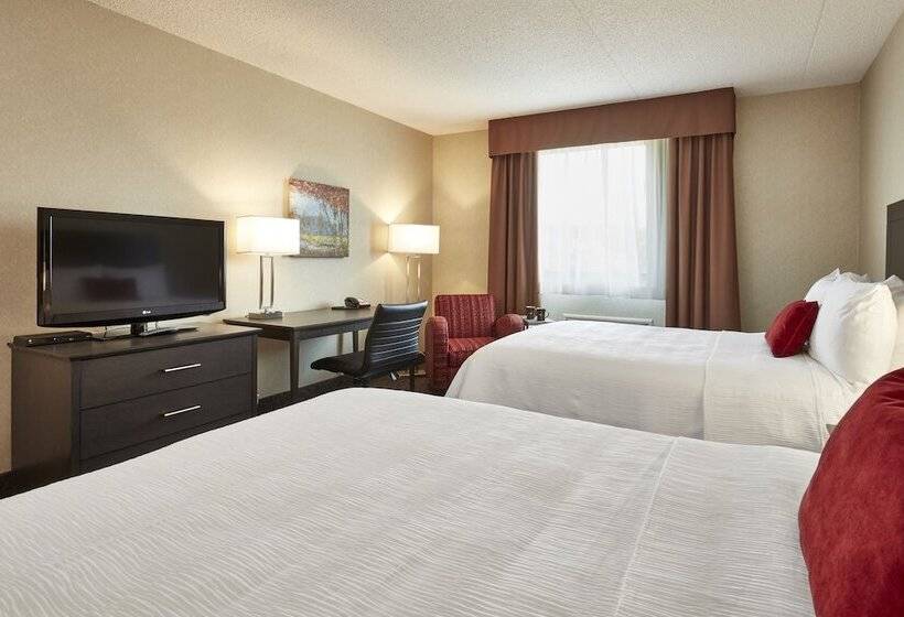 חדר סטנדרט שתי מיטות זוגיות, Travelway Inn Sudbury