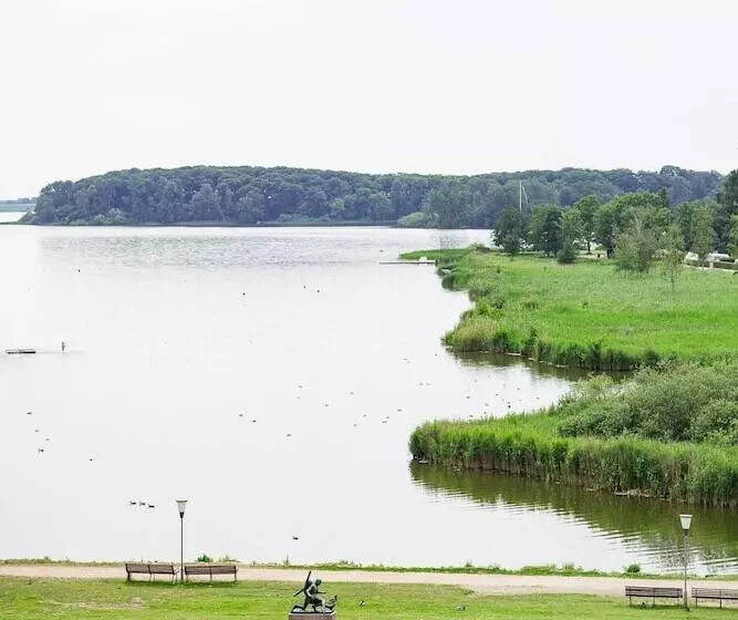Superior room with lake view, Milling Hotel Søpark