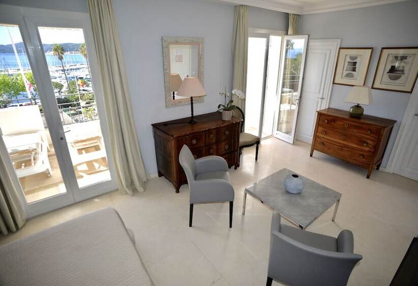 חדר סופריור נוף לים, Auberge De La Calanque