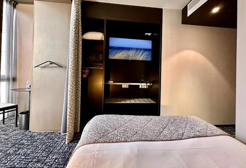 غرفة كومفورت فردية, La Paix Hôtel Contemporain Brest Centre Ville