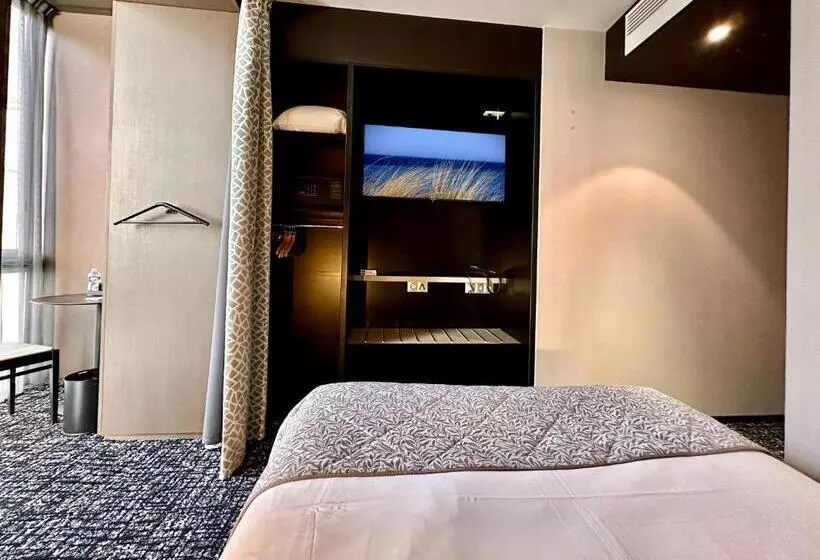 اتاق راحتی یک تخته, La Paix Hôtel Contemporain Brest Centre Ville
