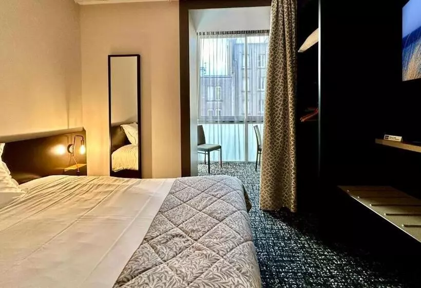 اتاق راحتی یک تخته, La Paix Hôtel Contemporain Brest Centre Ville
