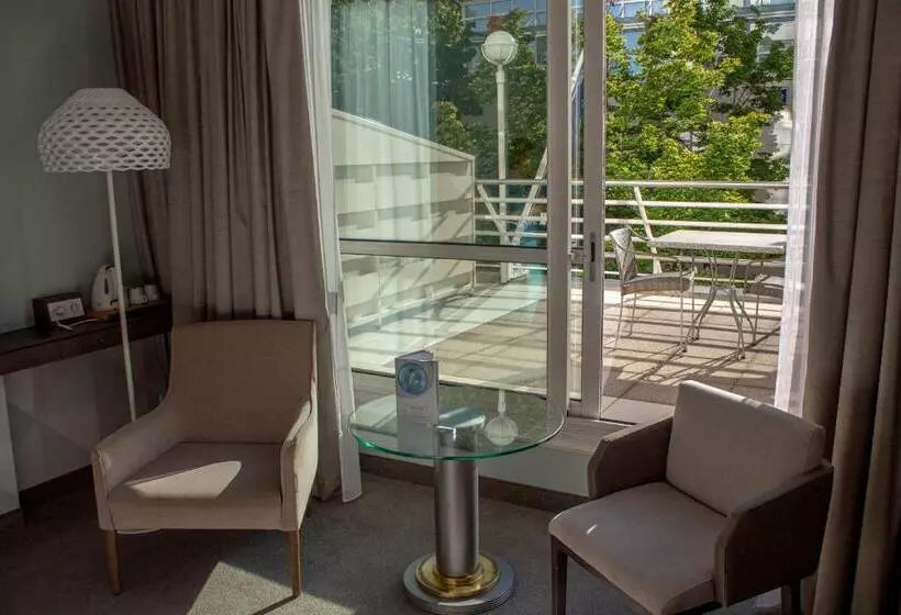 テラス付きデラックスルーム, Célestins Spa Thermal & Hôtel By Vy Resort