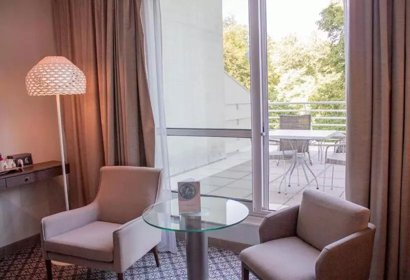 パークビューのデラックスルーム, Célestins Spa Thermal & Hôtel By Vy Resort