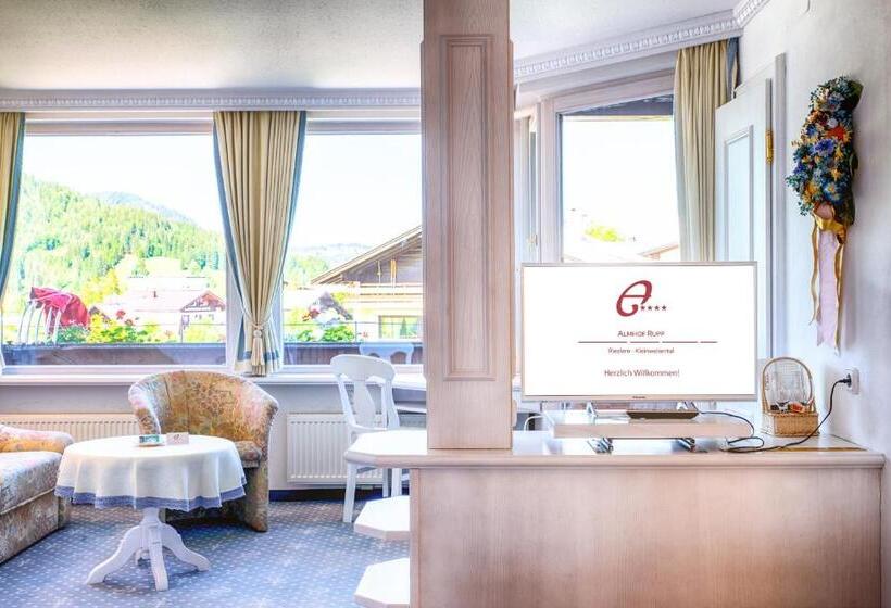 غرفة ديلوكس مزودة بشرفة, Almhof Rupp