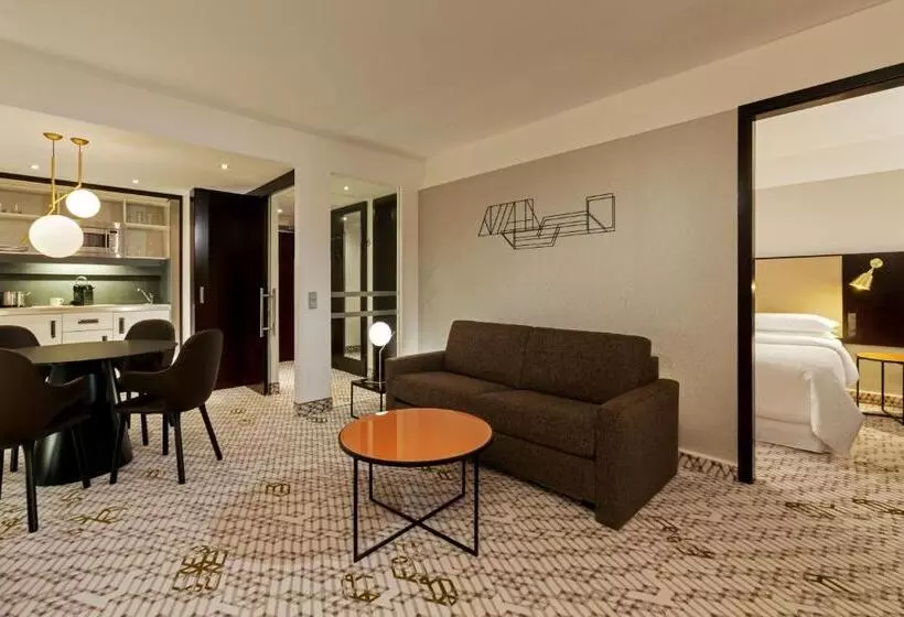 キングサイズベッドのエクゼクティブ, Four Points By Sheraton Munich Arabellapark
