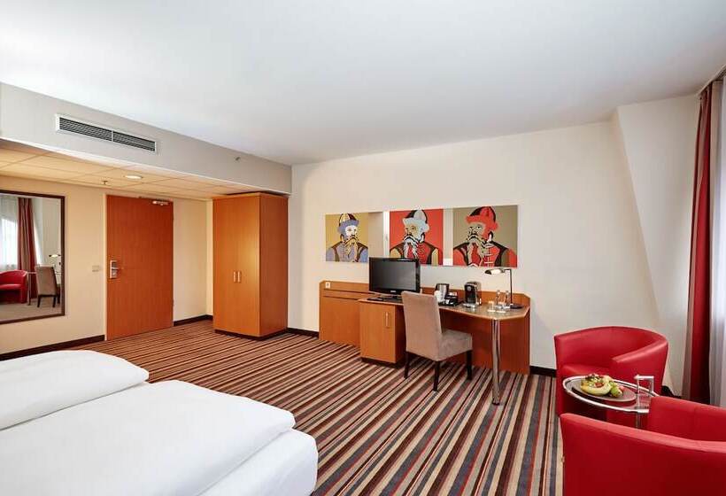 غرفة بيزنس, H+ Hotel Leipzig