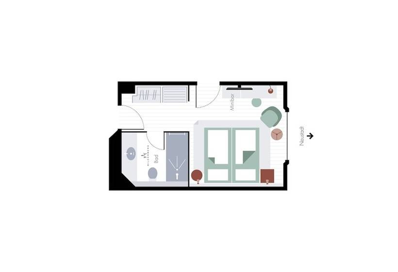 חדר סטנדרט, Bilderberg Bellevue Hotel Dresden