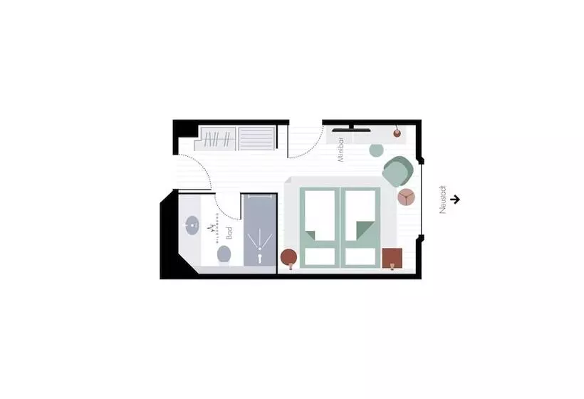 اتاق استاندارد, Bilderberg Bellevue Hotel Dresden