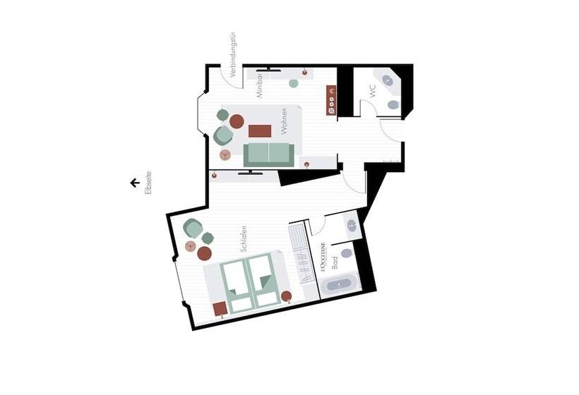 סוויטת סופריור, Bilderberg Bellevue Hotel Dresden