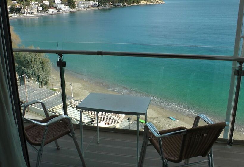 اتاق سوپریور یک تخته با چشمانداز دریا, New Aegli Resort