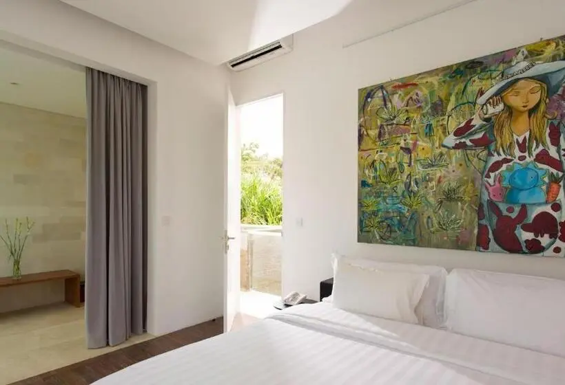 ویلای 1 خوابه با چشم‌انداز باغ, Villa Canggu