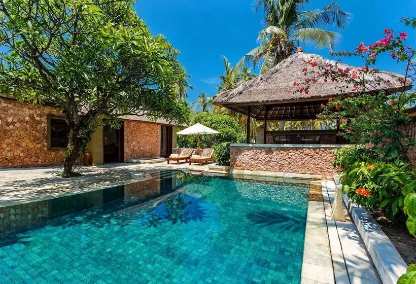 デラックスビラの１ベッドルーム, The Oberoi Beach Resort, Lombok