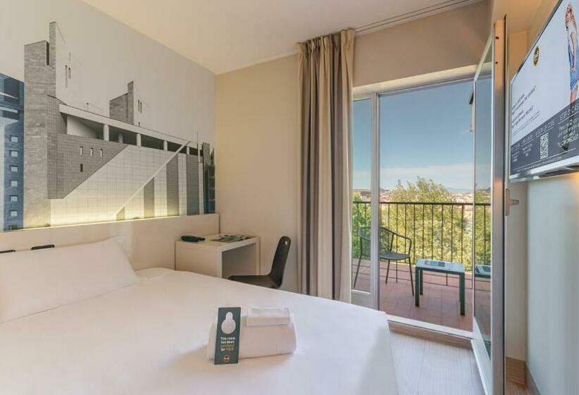 اتاق یک تخته با تراس, B&b Hotel Firenze City Center