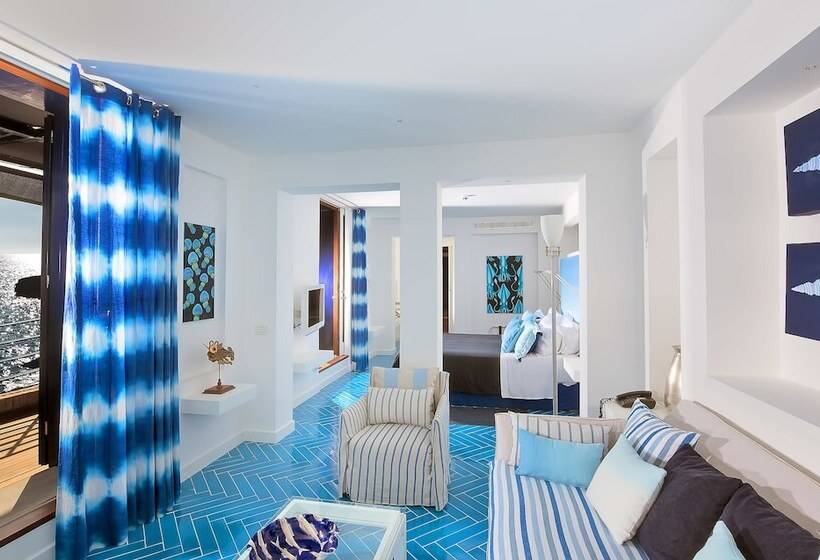 带海景的标准工作室, Capo La Gala Hotel&wellness