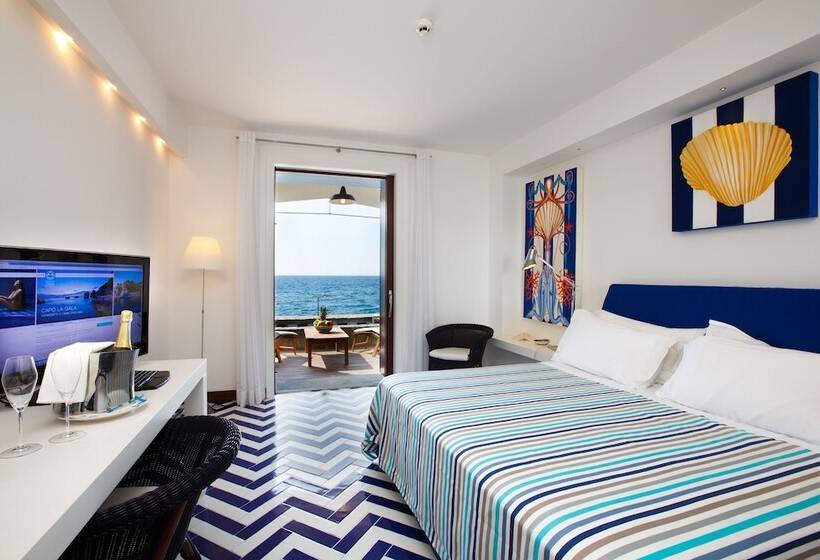 带海景的标准房, Capo La Gala Hotel&wellness