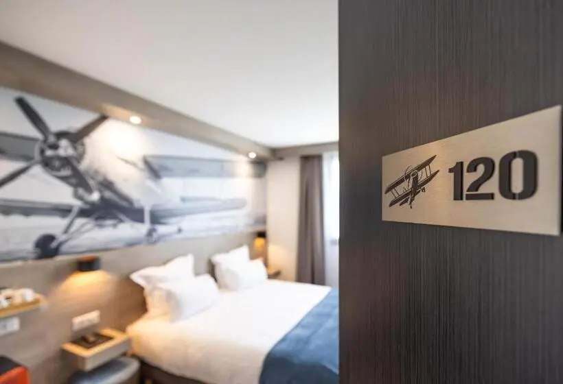 クイーンサイズベッドのクラシックルーム, Best Western Saint Exupéry Eysines   Bordeaux Ouest