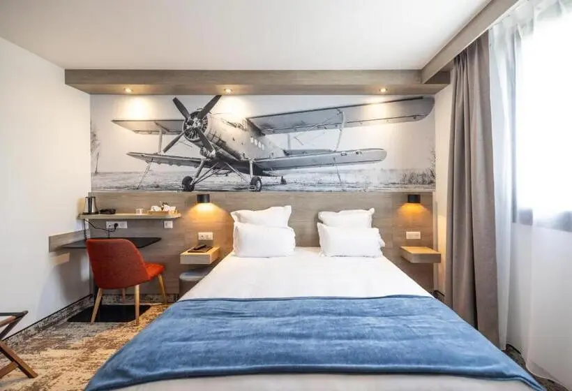 クイーンサイズベッドのクラシックルーム, Best Western Saint Exupéry Eysines   Bordeaux Ouest