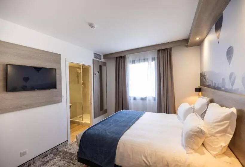 クイーンサイズベッドのクラシックルーム, Best Western Saint Exupéry Eysines   Bordeaux Ouest